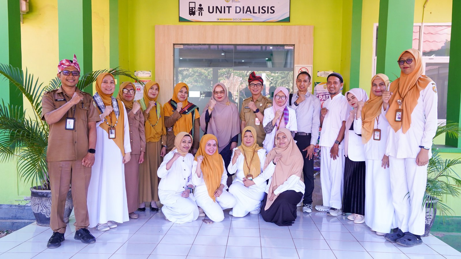 Tingkatkan Standar Pelayanan, Unit Hemodialisis RSUD Kota Baubau Jalani Revisitasi PERNEFRI